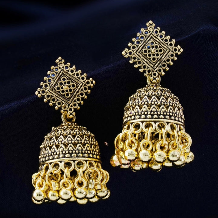 Shahi Combo of 12 Designer Jhumkas with Sandesh Patra(Scroller) and 2 Free Gifts