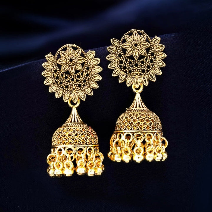 Shahi Combo of 12 Designer Jhumkas with Sandesh Patra(Scroller) and 2 Free Gifts