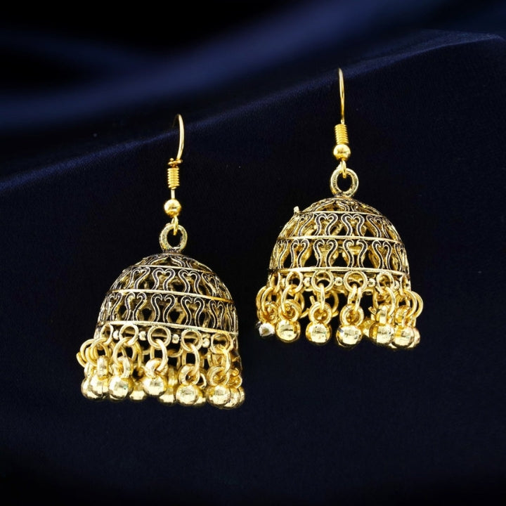 Shahi Combo of 12 Designer Jhumkas with Sandesh Patra(Scroller) and 2 Free Gifts