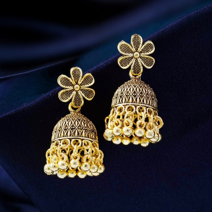 Shahi Combo of 12 Designer Jhumkas with Sandesh Patra(Scroller) and 2 Free Gifts