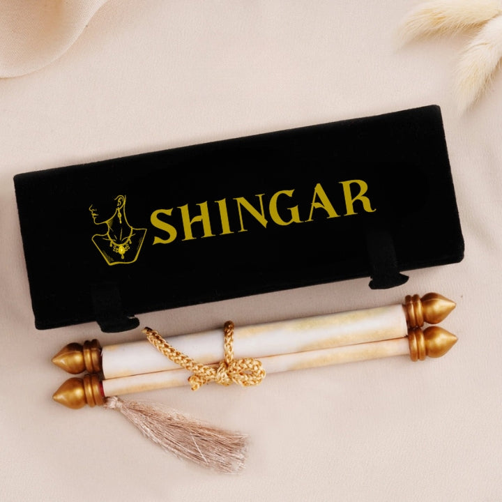 Set Of 12 Oxidized Designer Stud Earrings With Folding Jewelry Box