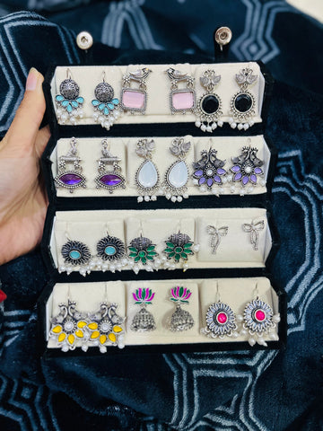 Antique jhumka box ( pack of 16)