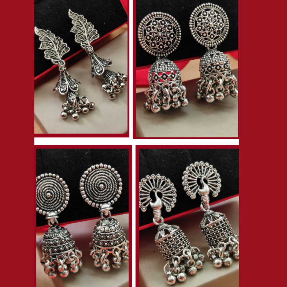 Set of 6 Earrings Combo jhumke